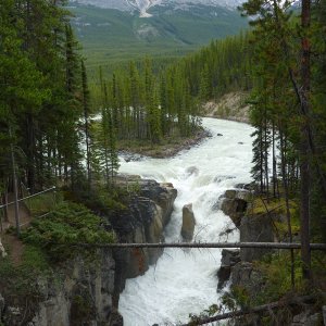 Sunwapta Falls, Jasper Nationalpark, Alberta, Canada