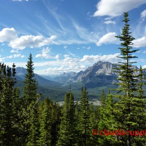 Mount Sarbach Trail, Banff Nationalpark, Alberta, Canada