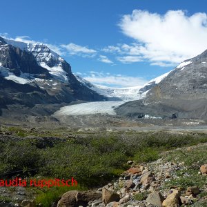 Athabasca Glacier, Columbia Icefield, Jasper Nationalpark, Canada