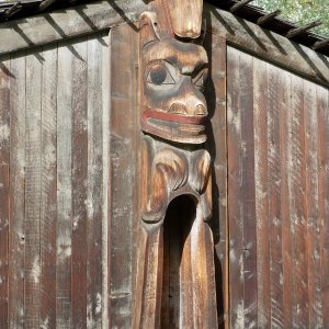 Ksan Indian Historic Village, British Columbia, Canada