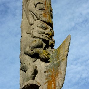 Ksan Indian Historic Village, British Columbia, Canada