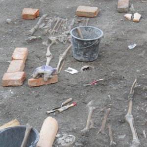 Ausgrabungen am Domplatz von St.Pölten