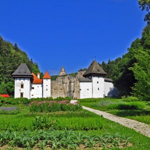 Kräutergarten der Kartause Žice