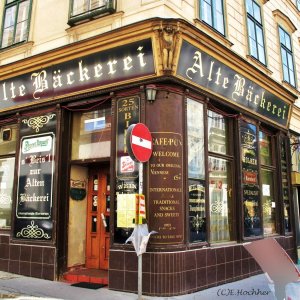 Alte Bäckerei in der Burggasse in Wien-Neubau