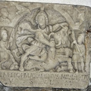 Ptuj - Mithräum II - Mithrasrelief