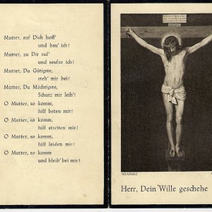 Ök. - Rat Johann Steinböck, Sterbebild aus 1962 (Niederösterreich)