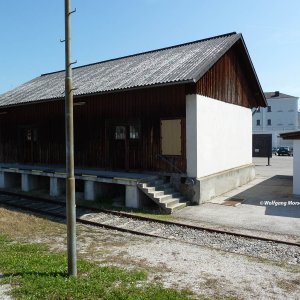 Gütermagazin Bahnhof Wels Lokalbahn