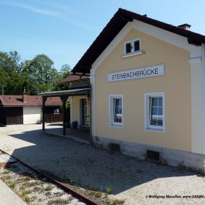 Steinbachbrücke, Bahnhof
