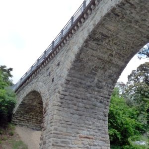 Vinschgerbahn Viadukt Schlanders