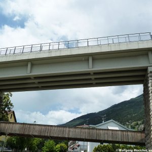 Vinschgerbahn Viadukt Schlanders