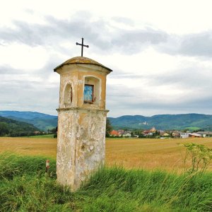 Pfeilerbildstock bei Gansbach im Dunkelsteinerwald
