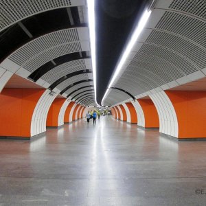 Untergrund-Bahnsteig