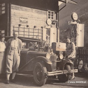 Tankstelle vor Großglocknerfahrt