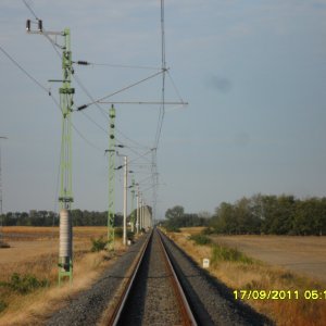 Neusiedler Bahn  atemberaubender Streckenabschintt