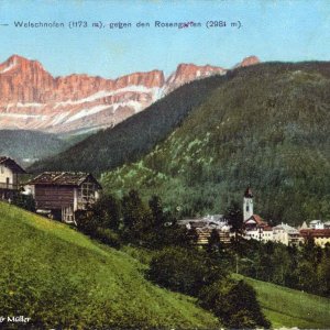 Welschnofen, Dolomiten, 1916