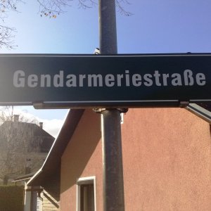 Gendarmeriestraße in Glödnitz (K).