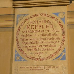 Keplertafel in Ulm