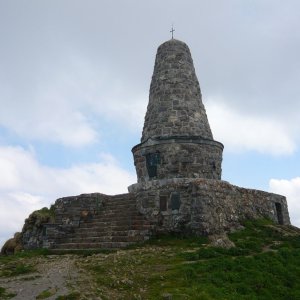 Jägerdenkmal auf dem Grünten/Allgäu