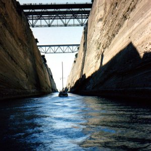 Kanal von Korinth 1977