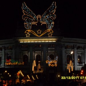 Burgtheater Wien im Dezember