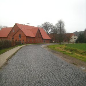 Die ehemalige Reichsstraße 65 bei Kobbensen (Schaumburg-Lippe)