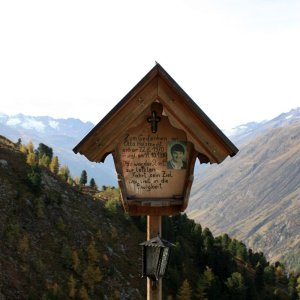 Marterl an der Straße zum Timmeljoch- Südtirol