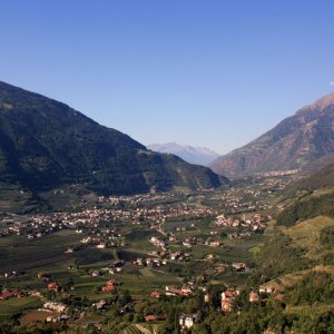 Blick in das Vinschgautal