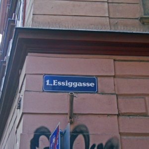 Essiggasse im 1.Bezirk - Wien