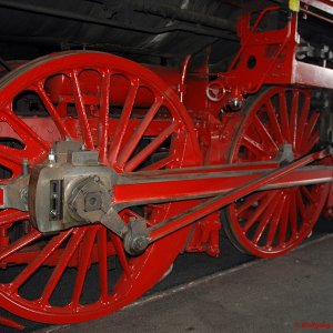 Dampflokomotive - im Führerstand