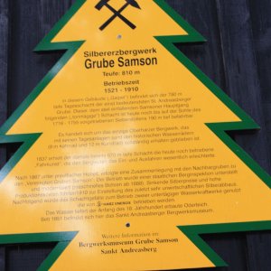 Bergwerke im Harz Grube Samson