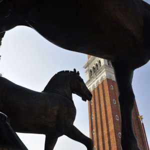 Loggia dei cavalli - Markusdom in Venedig