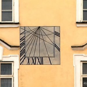 Sonnenuhr Jindrichuv Hradec / Neuhaus, CZ