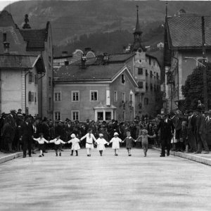 Eröffnung Steinbrücke 1927