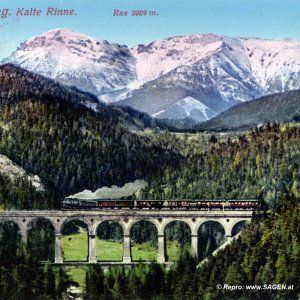 Semmering, Kalte Rinne, Rax