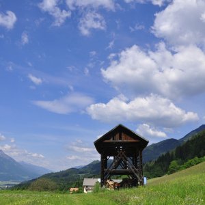 Harpfe am Wieserberg im Gailtal (Kärnten)