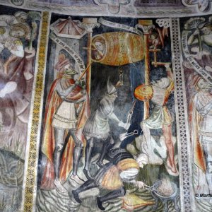 Freskenzyklus, St. Georg, Schenna