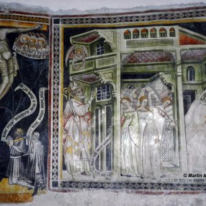 Freskenzyklus, St. Georg, Schenna