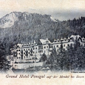 Grand Hotel Penegal auf der Mendel bei Bozen
