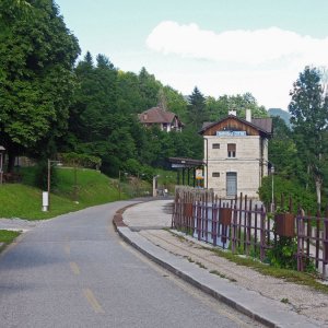 Ehemaliger Bahnhof von Tarvis (Italien)