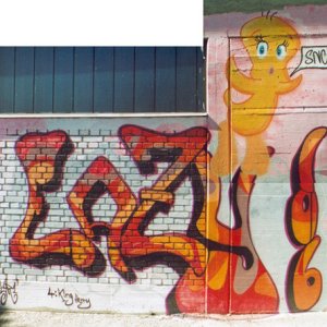 Graffitis aus Innsbruck von Cesar-SNC