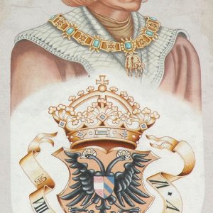 Fresko Kaiser Maximilian Zams