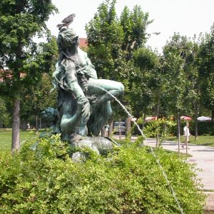 Volksgarten Nymphenbrunnen