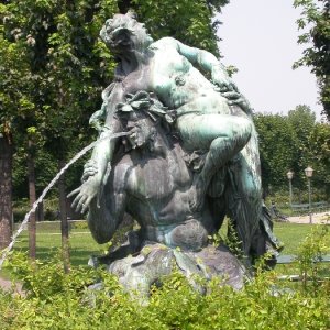 Volksgarten Nymphenbrunnen