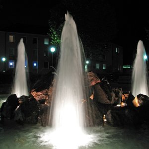 Brunnen in Hall