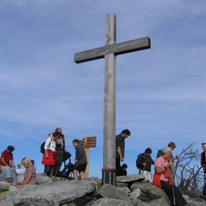 Gipfelkreuz Lusen