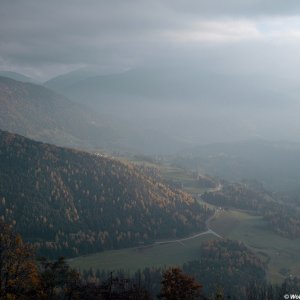 Pustertal bei Mühlbach im Herbst
