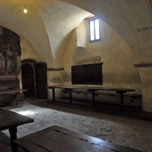 Kloster San Damiano in Assisi - Refektorium der Hl.Klara