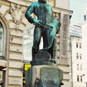 Tuchmacher – Brunnen in der Tuchlauben, Wien-Innere Stadt