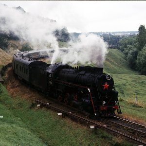Dampflokomotive Rozanowka