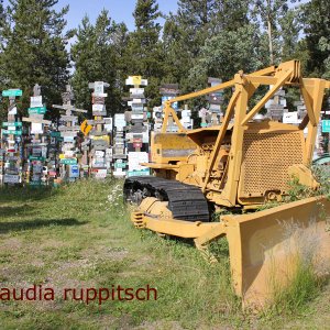 Baumaschinen Alaska Highway, Kanada